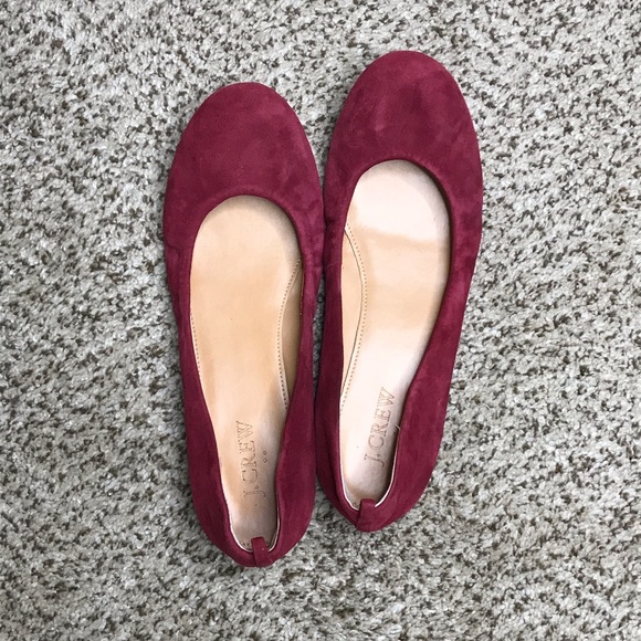 J. Crew Shoes - ✨J Crew Anya Suede Ballet Flats
